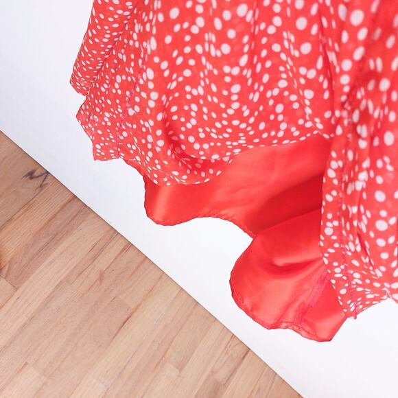 Anthropologie Hi There by Karen Walker Polka Dot Dress Anthropologie 14 Retro - Picture 12 of 13